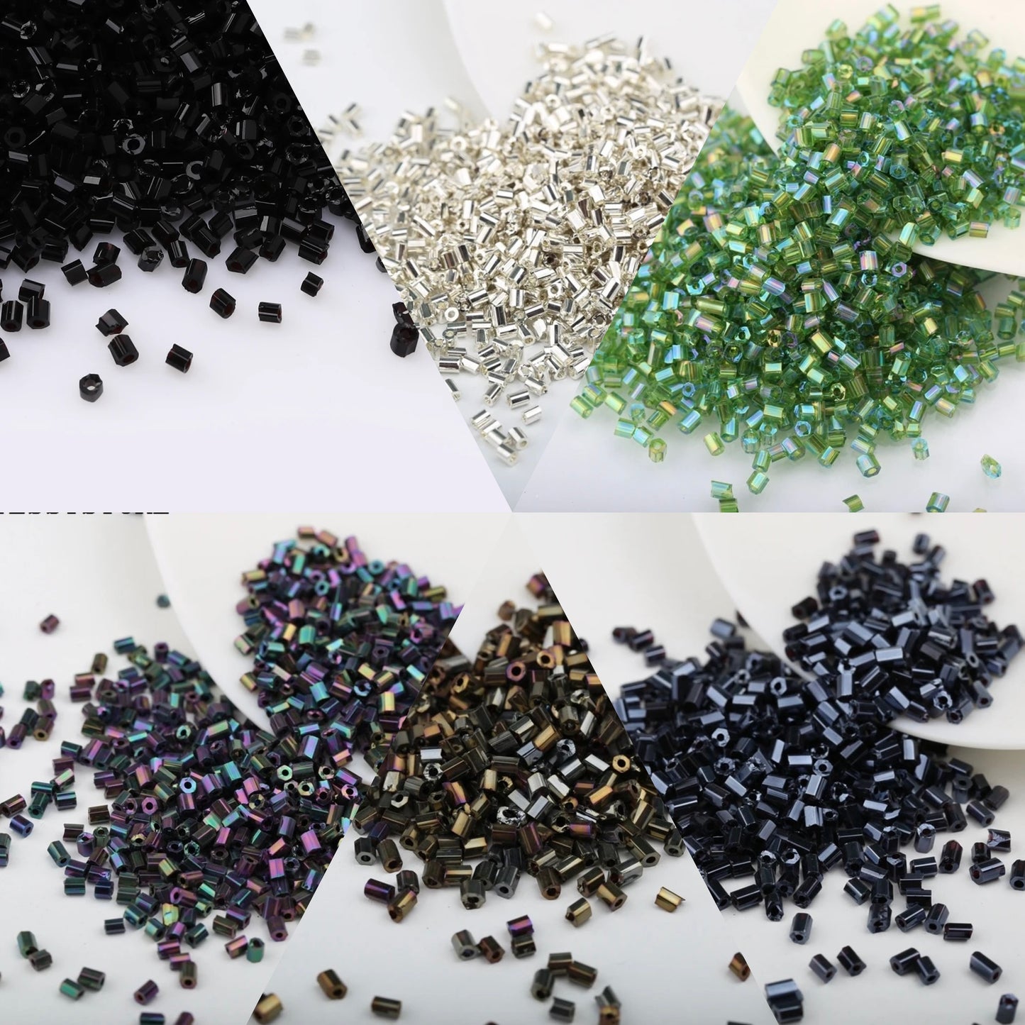 SHORT RICE BEAD BROKEN BEADS