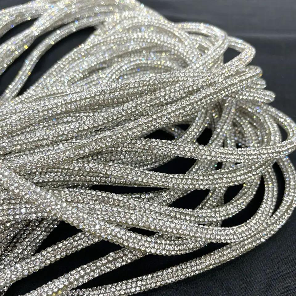 RHINESTONE CORD TRIMMING