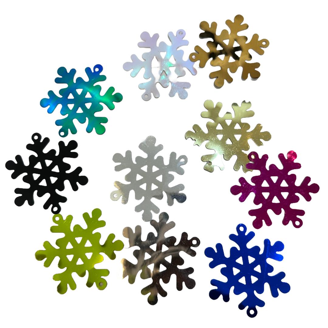 SNOW SHAPE SEQUIN APPLIQUE