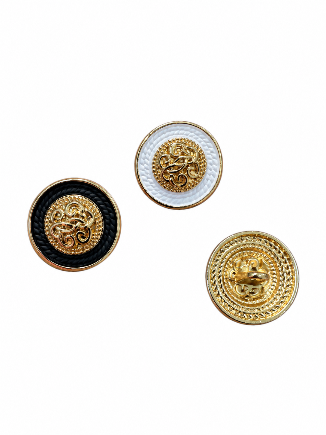 MAISON CREST METAL BUTTON 18MM