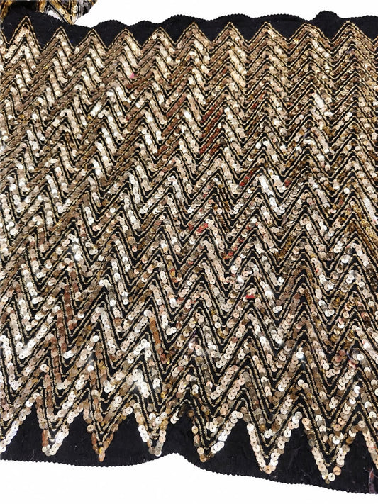 STRECH SEQUIN FABRIC 24 INCHES