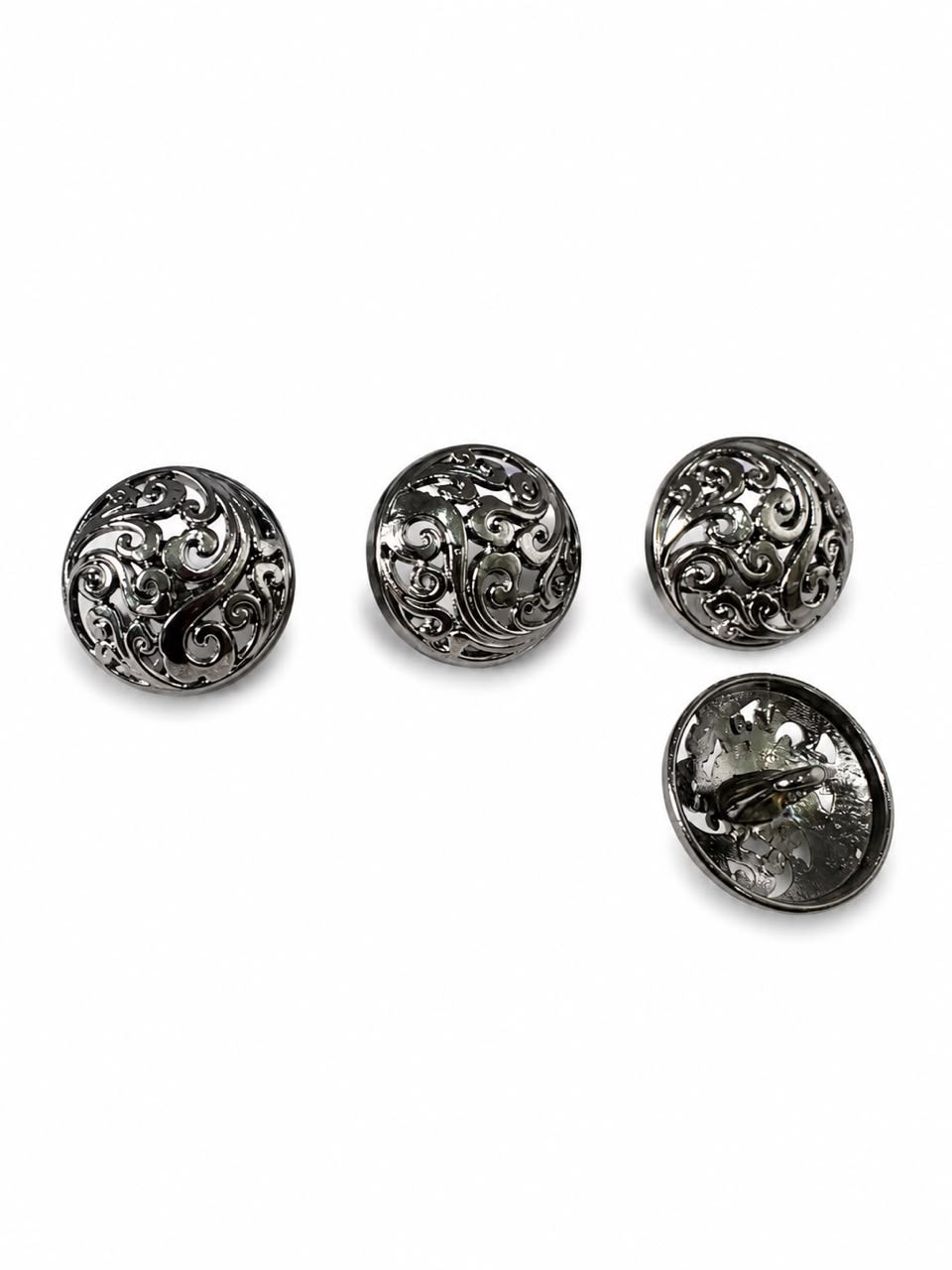 VINE METAL BUTTON GUN BLACK