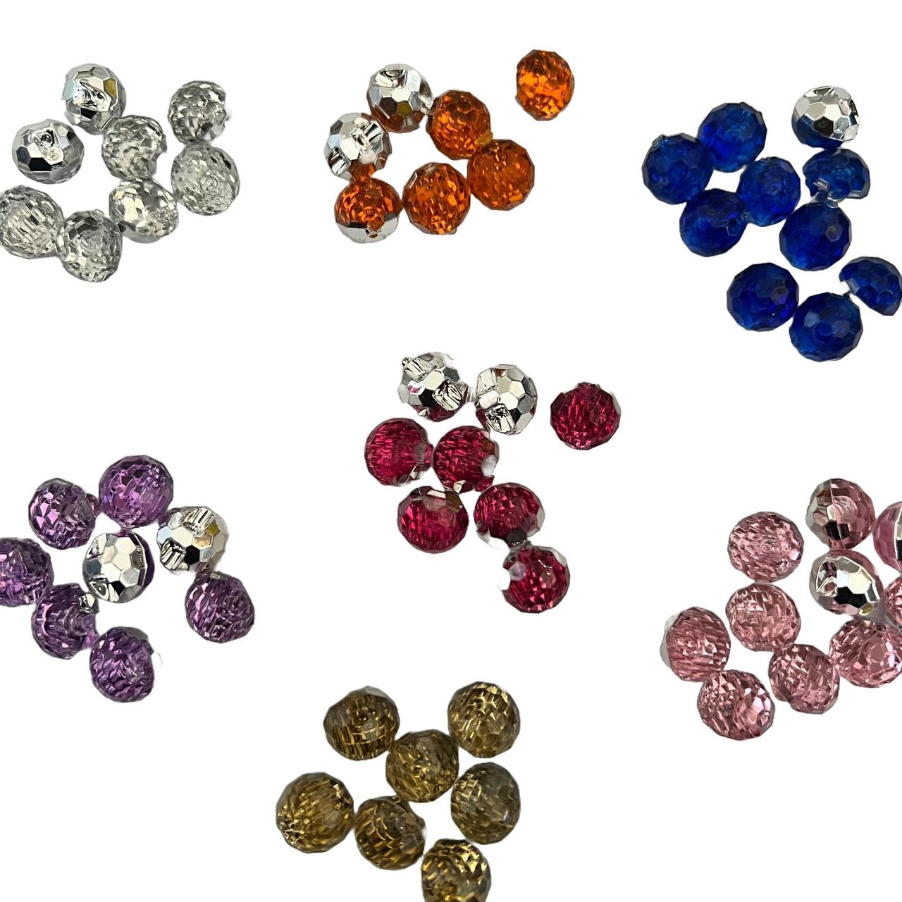 CRYSTAL ROUND BUTTON