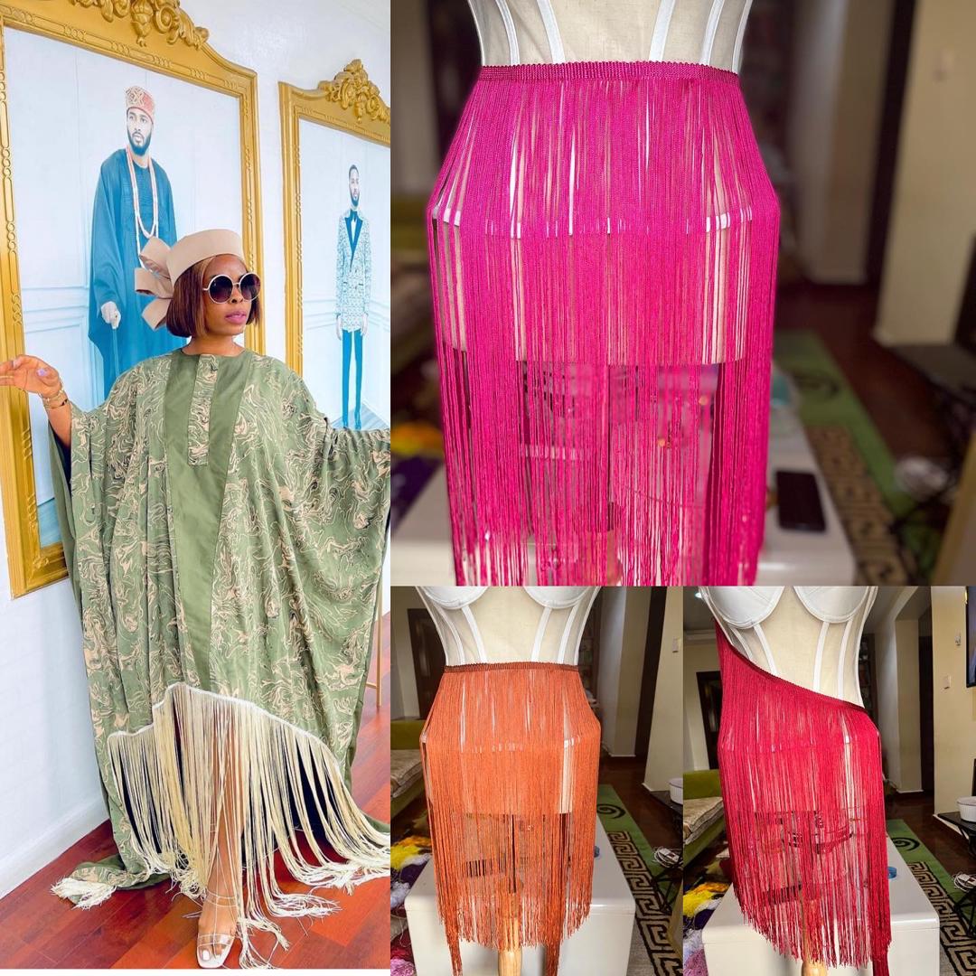 50CM RAYON FRINGE