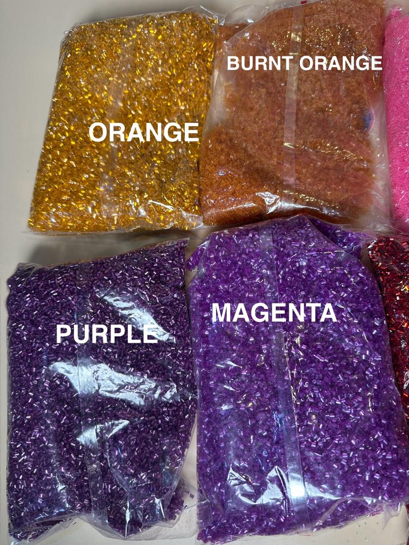 SHORT RICE BEAD BROKEN BEADS