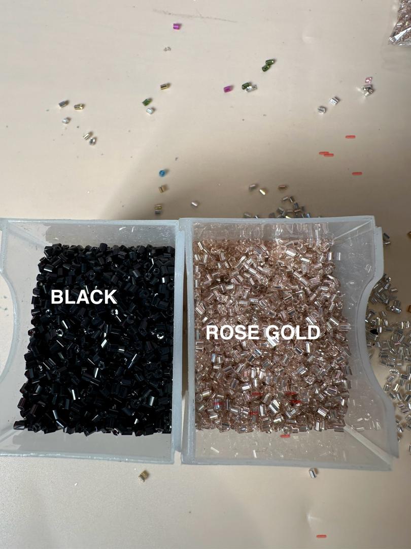 SHORT RICE BEAD BROKEN BEADS