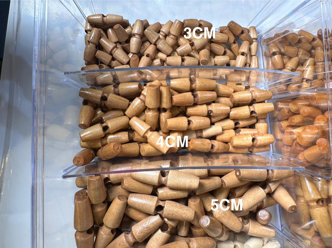 WOODEN TOGGLE BUTTON SINGLE HOLE BUTTON