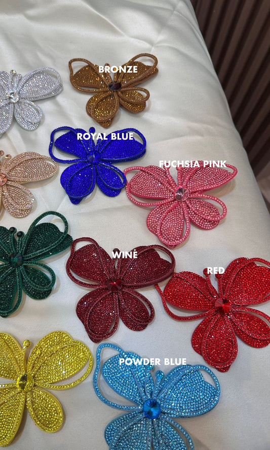 HALO RHINESTONE FLOWER