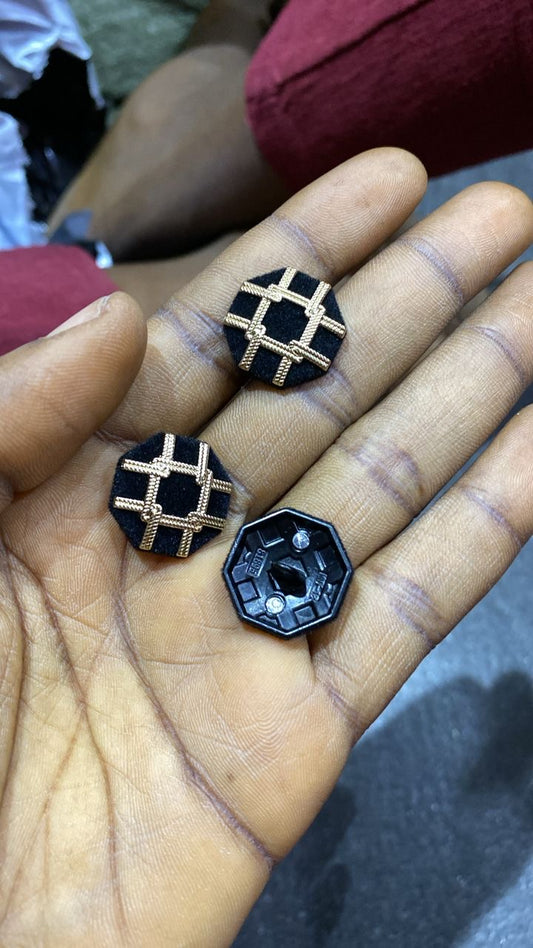 NAUTICAL METAL BUTTON