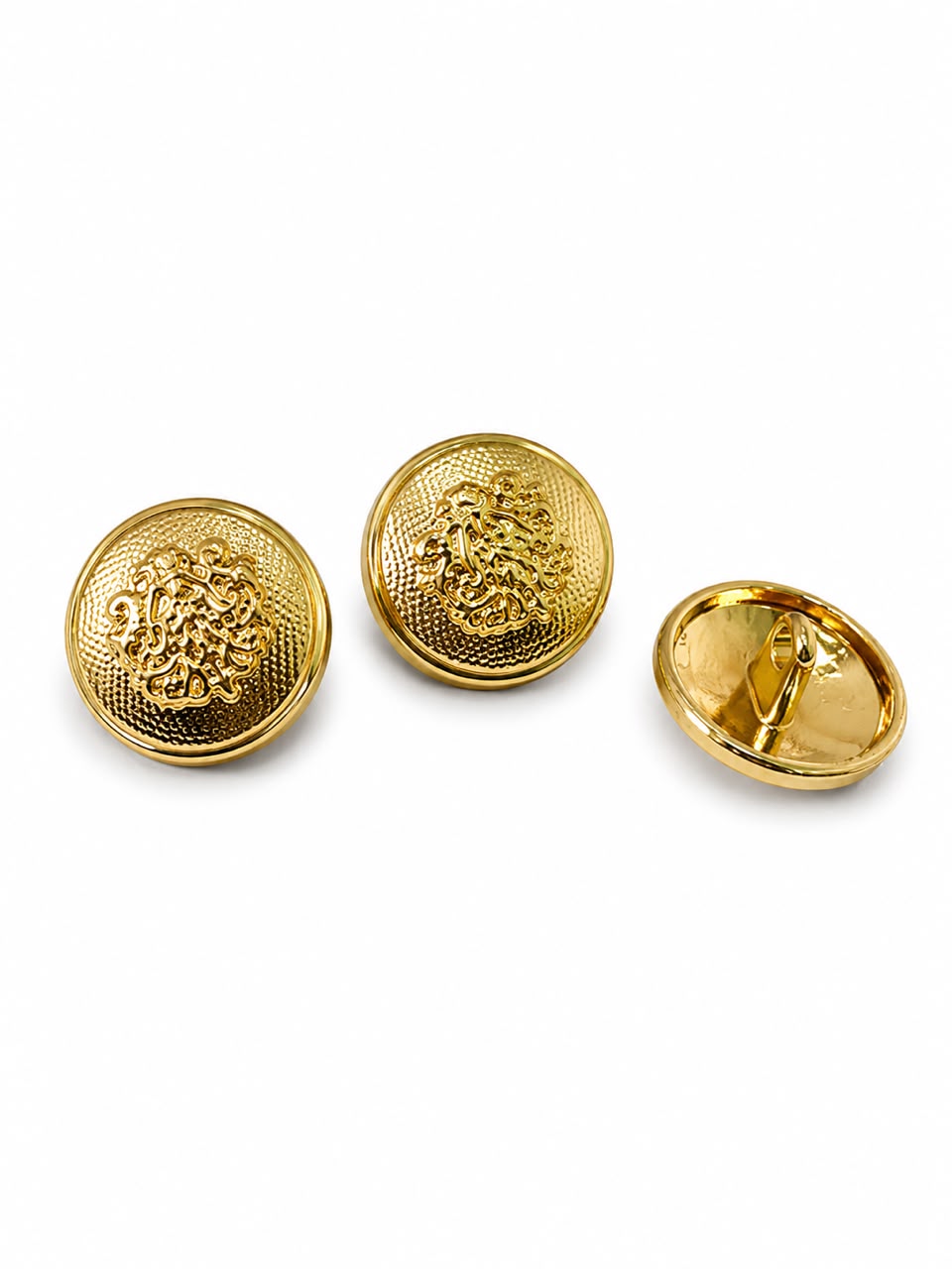 ROYAL CREST METAL BUTTON