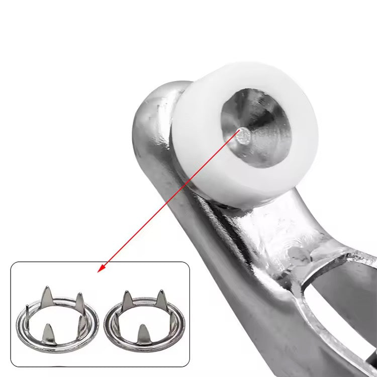 RED SNAP PLIER FOR METAL SNAP