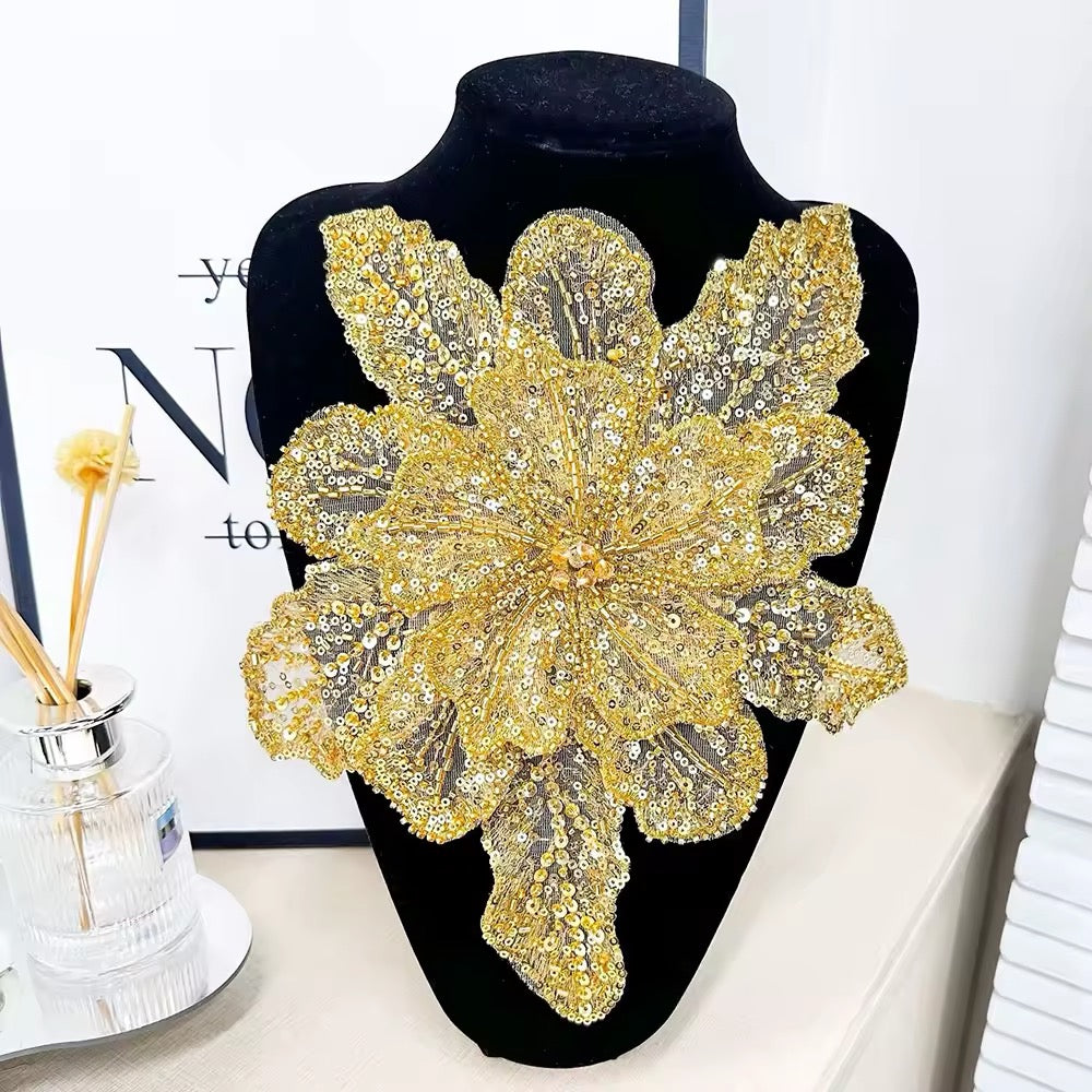 STARSTUD BEADED APPLIQUE