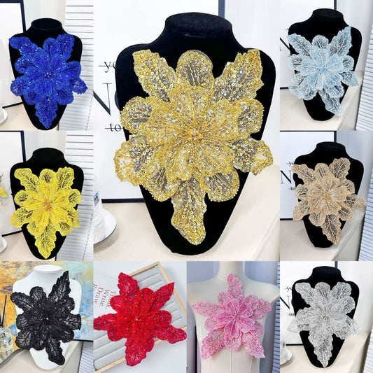 STARSTUD BEADED APPLIQUE
