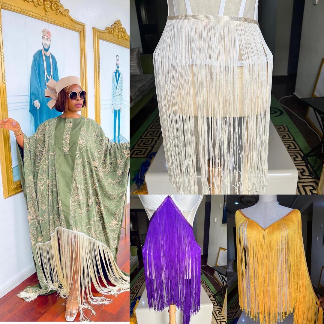 50CM RAYON FRINGE