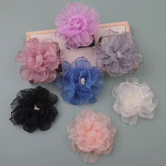 SHEER FLOWER WITH STEM