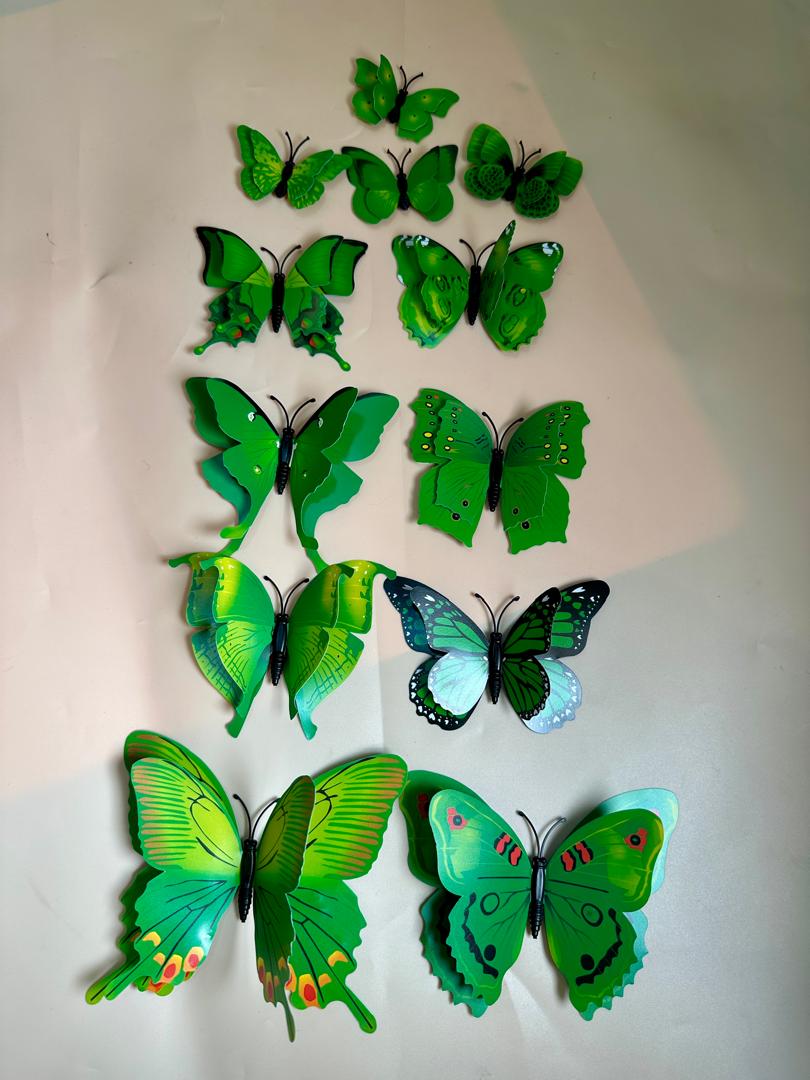 DOUBLE 3D MAGIC BUTTERFLY
