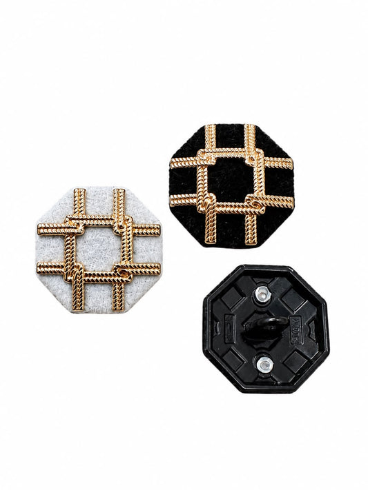 NAUTICAL METAL BUTTON