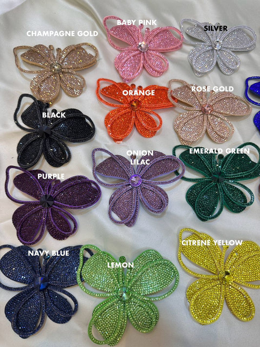 HALO RHINESTONE FLOWER