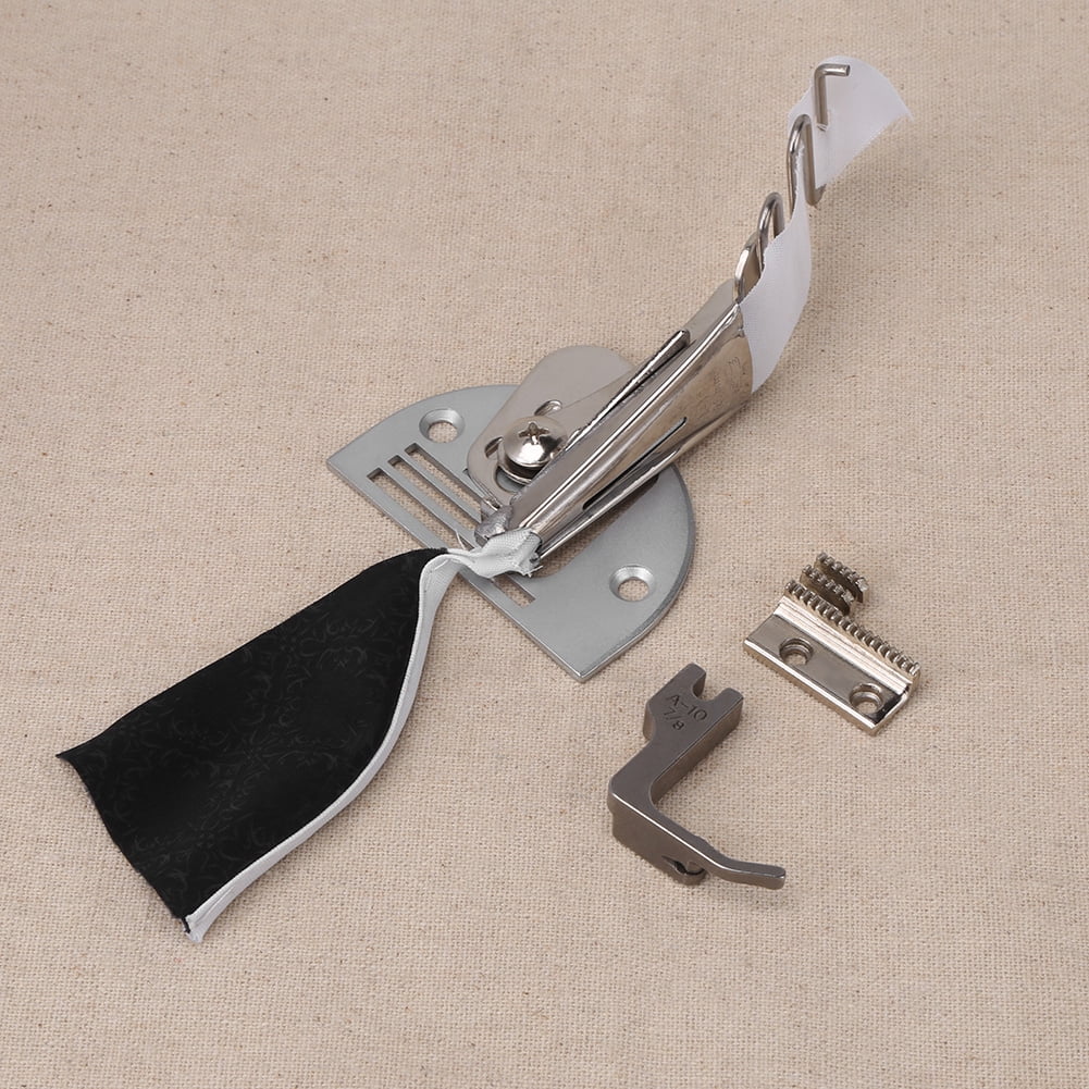 Industrial double fold binder attachment Foot