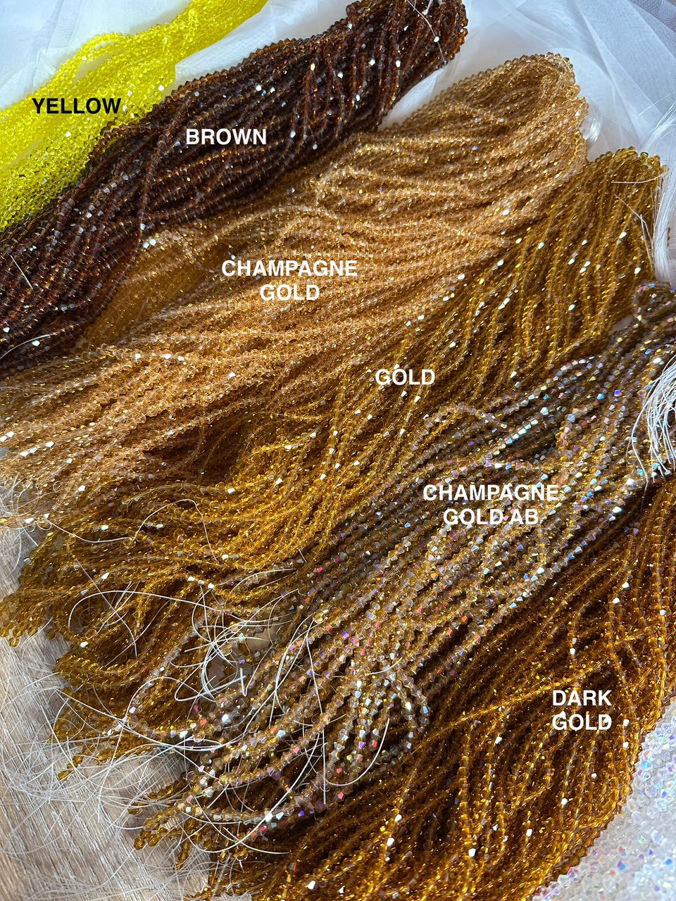 CRYSTAL BEADS BICONE GLASS BEADS 4MM PRECIOSA FACETED CRYSTAL GLASS BEADS