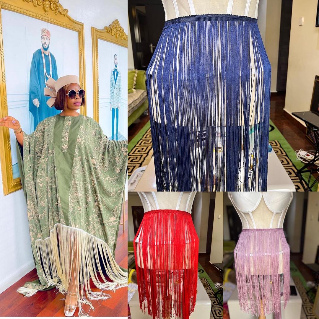 50CM RAYON FRINGE