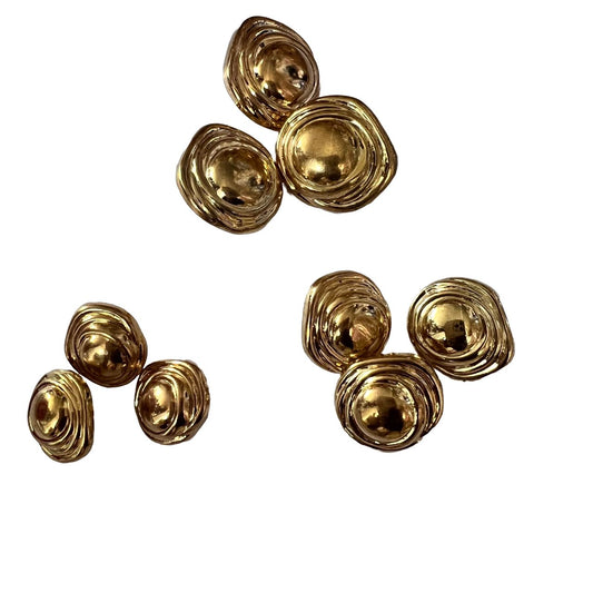GOLD CHROME BUTTONS