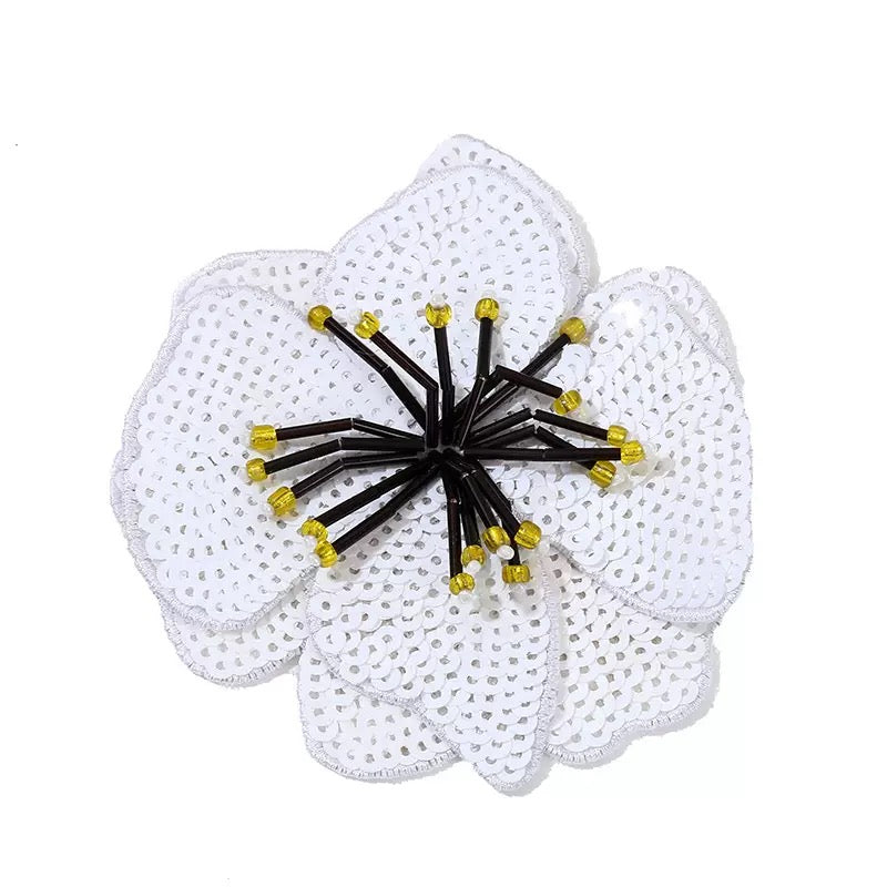 SEQUIN BLOSSOM APPLIQUE