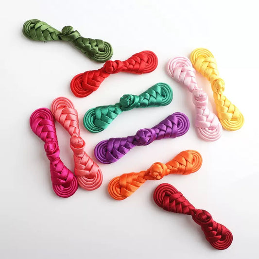 CHINESE SATIN BUTTON