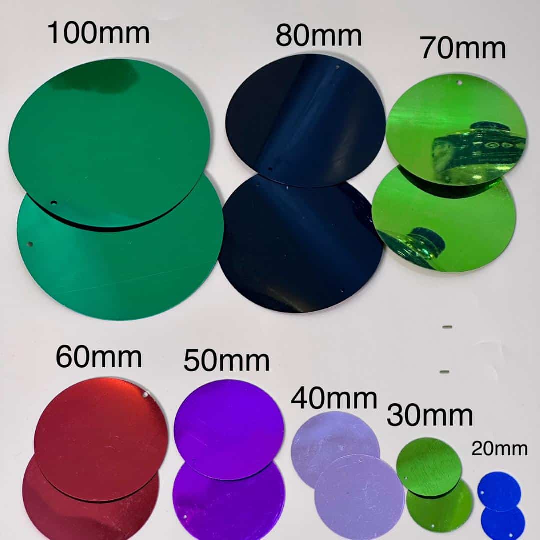 40MM LOOSE  CIRCLE SEQUIN