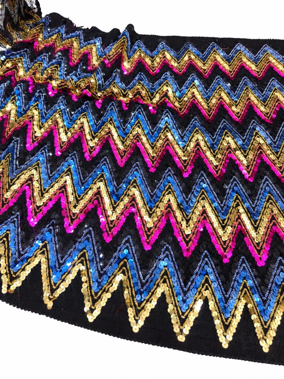 STRECH SEQUIN FABRIC 24 INCHES