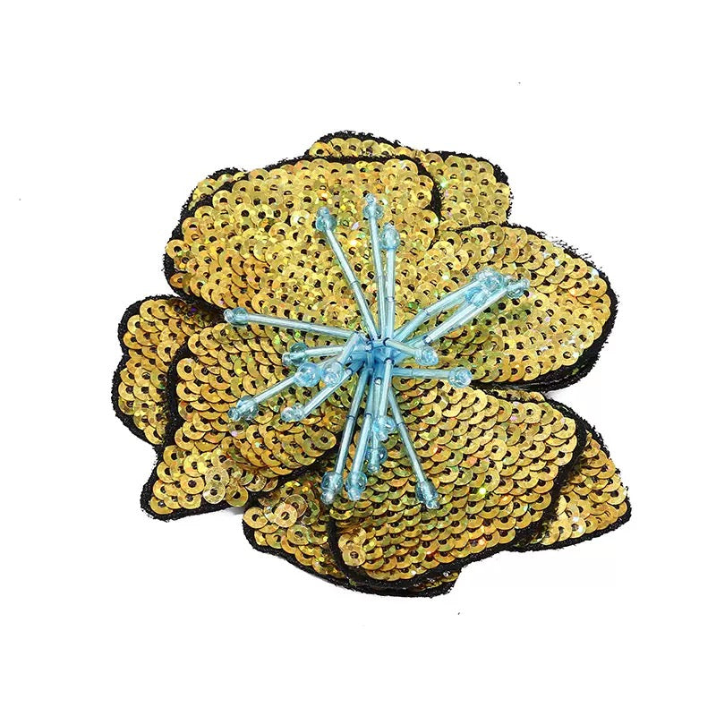 SEQUIN BLOSSOM APPLIQUE