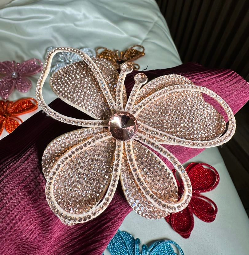 HALO RHINESTONE FLOWER