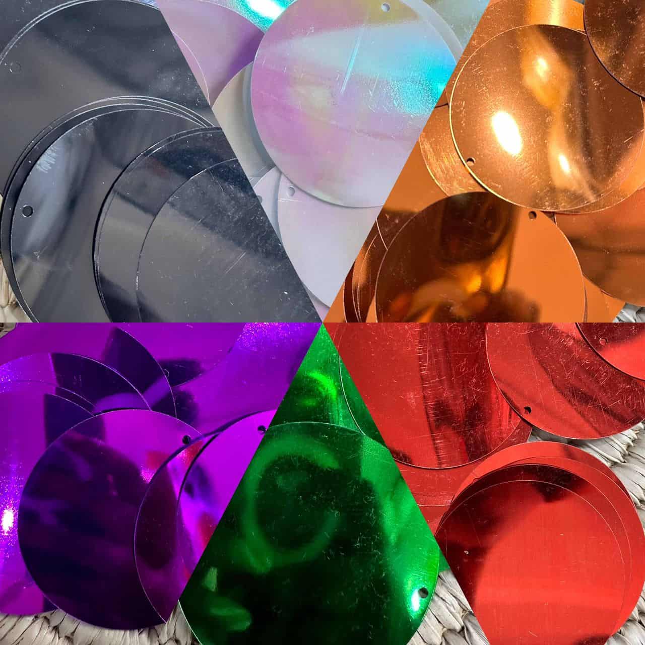 70MM LOOSE CIRCLE SEQUIN