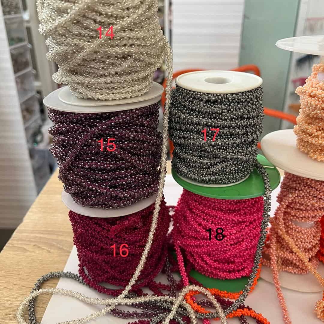 BEADED ROPE TRIMMING
