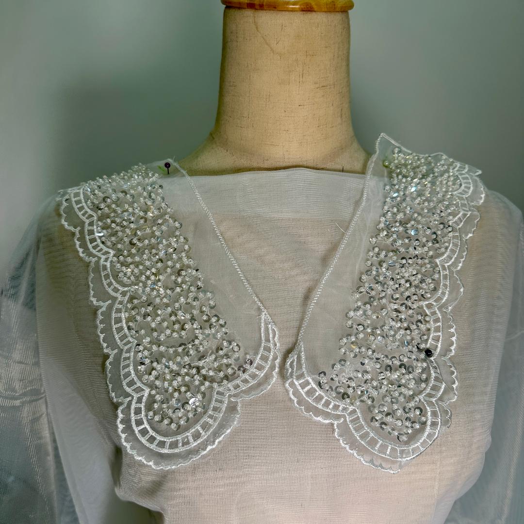 KIDS BEADED DETACHABLE COLLAR