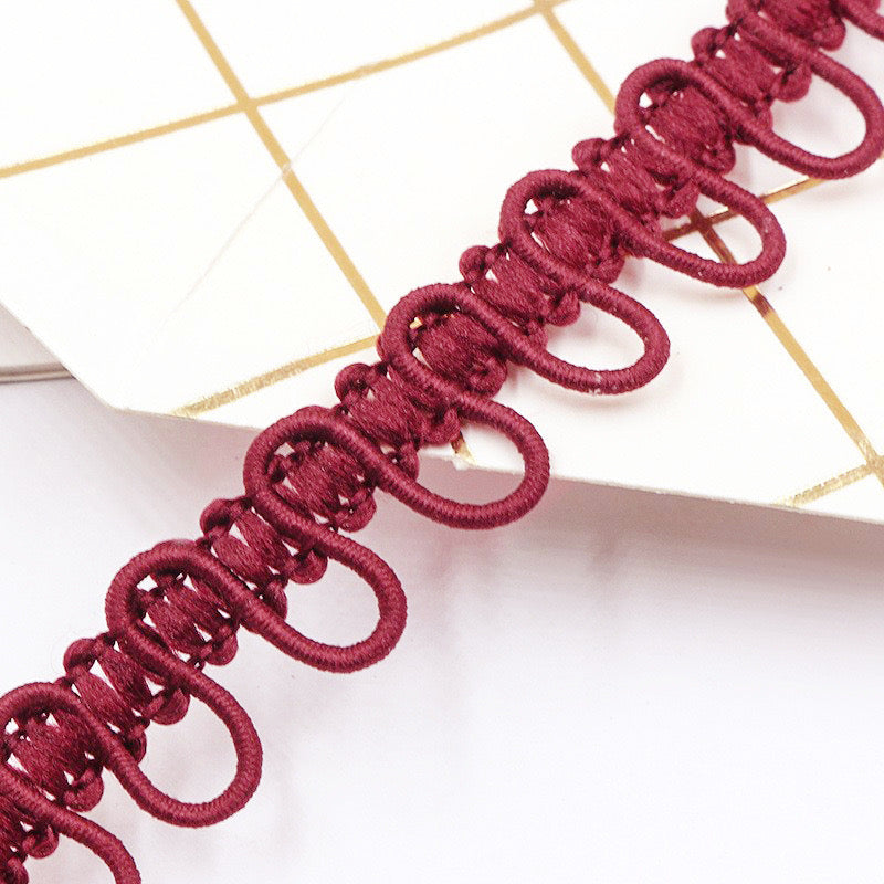 BRAIDED BUTTON LOOP