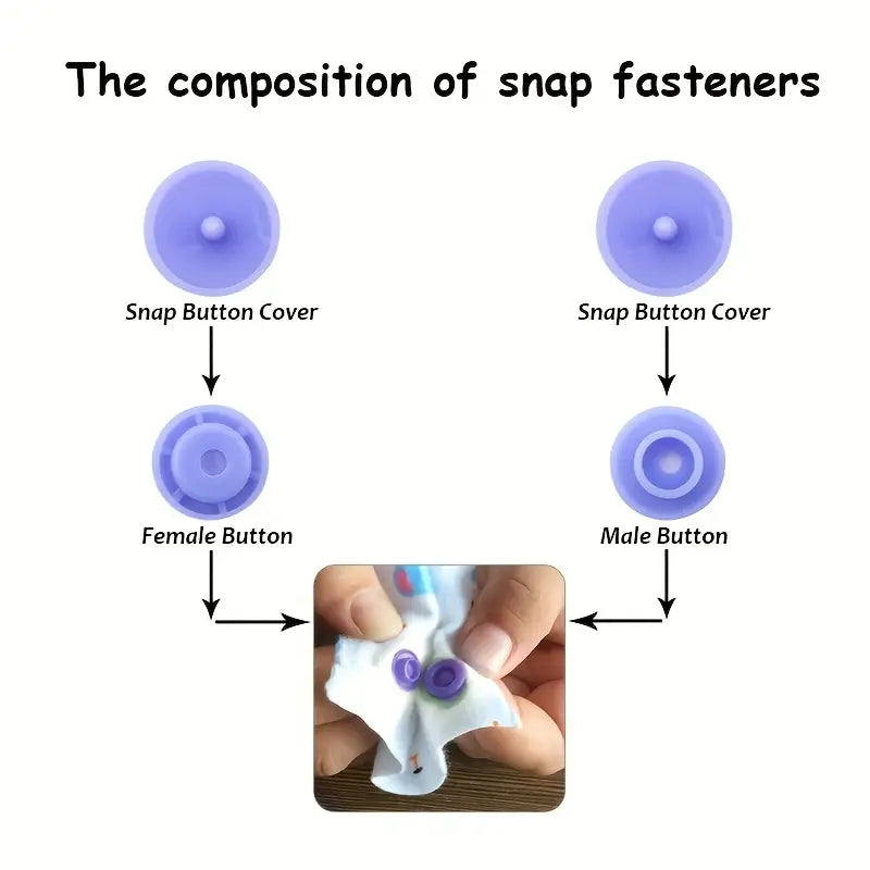 PLASTIC SNAP BUTTON T5