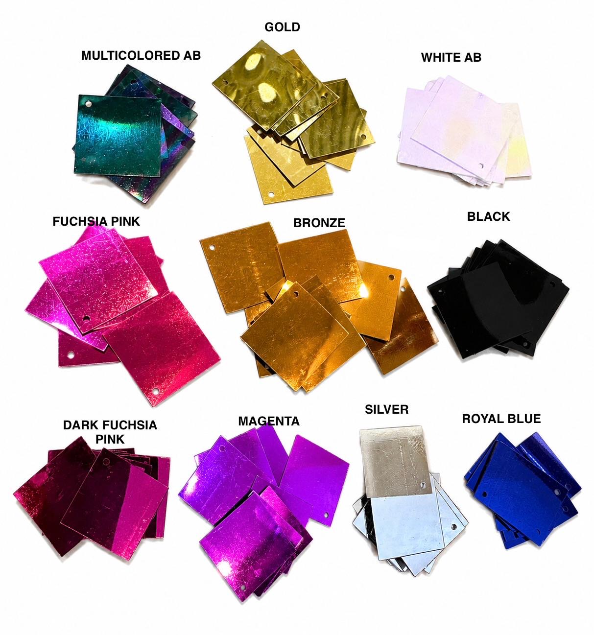 20MM SQUARE SEQUIN