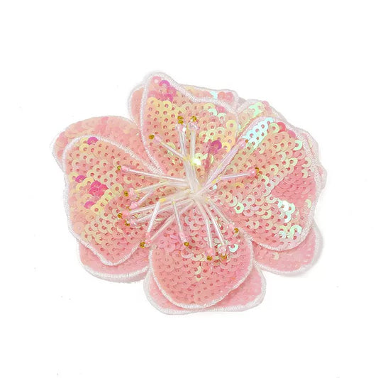 SEQUIN BLOSSOM APPLIQUE