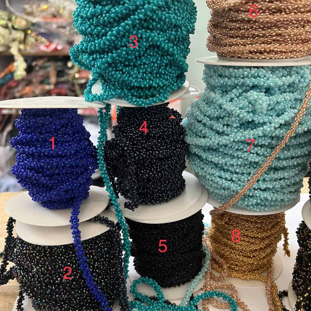BEADED ROPE TRIMMING