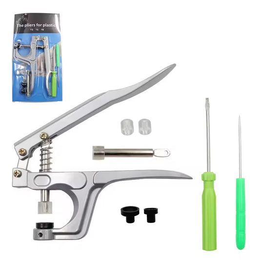 PLIER FOR PLASTIC SNAP BUTTONS