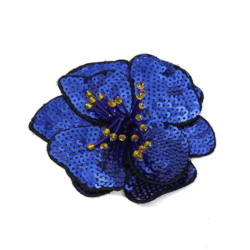 SEQUIN BLOSSOM APPLIQUE