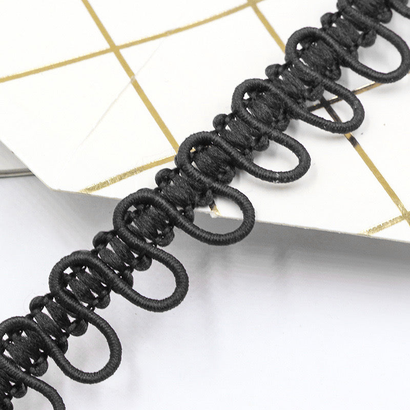 BRAIDED BUTTON LOOP