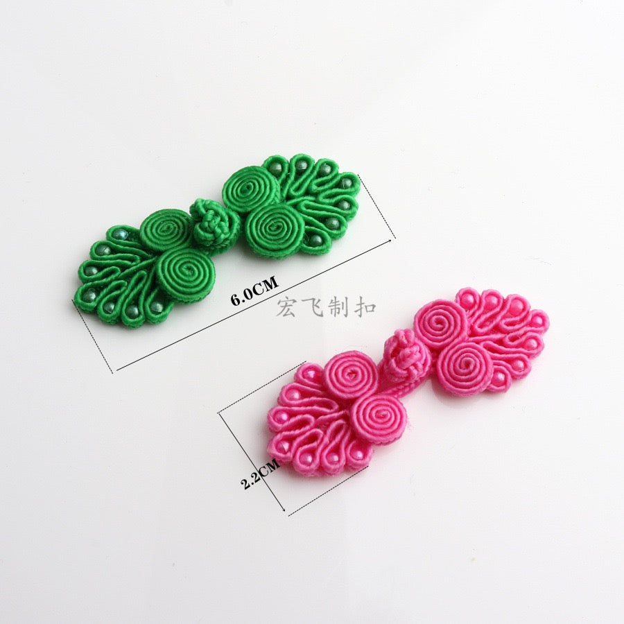 CHINESE BUTTON WITH PEARL