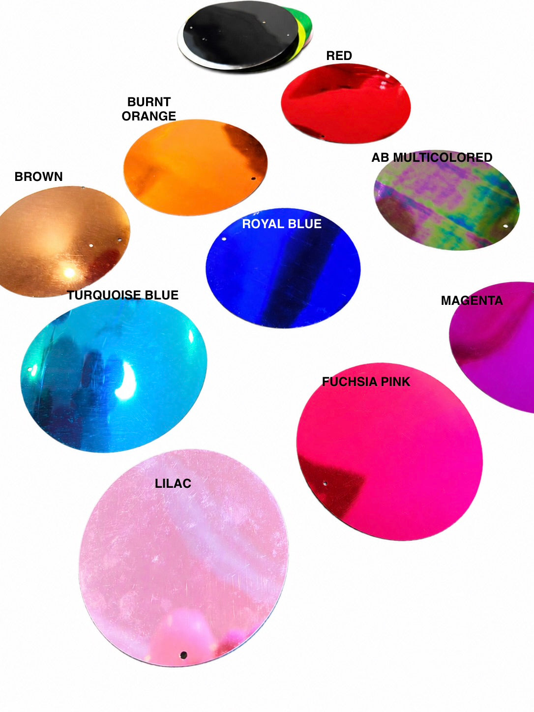100MM LOOSE SEQUIN