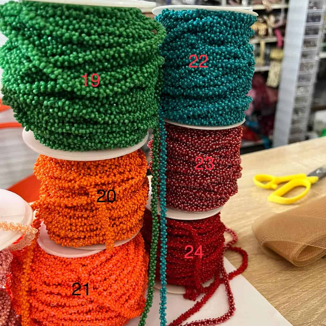 BEADED ROPE TRIMMING