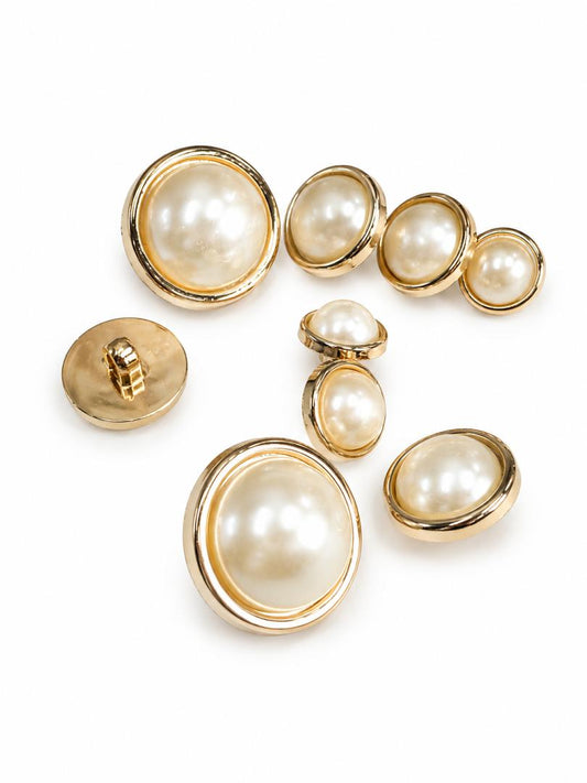 PENDANT BUTTON WITH PEARL