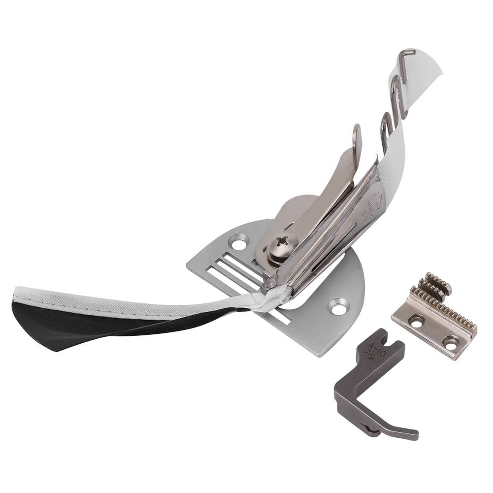 Industrial double fold binder attachment Foot