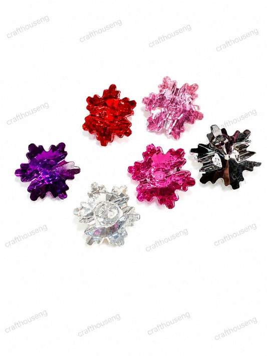 SNOWSTUD CRYSTAL BUTTON